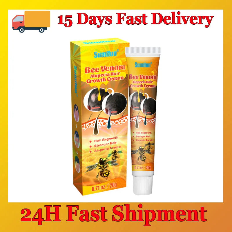 Hair Growth Cream Serum Fast Regrowth Essential Capsule Anti Hair Loss Baldness Reduce Damaged Scalp Treatment For Women Men
