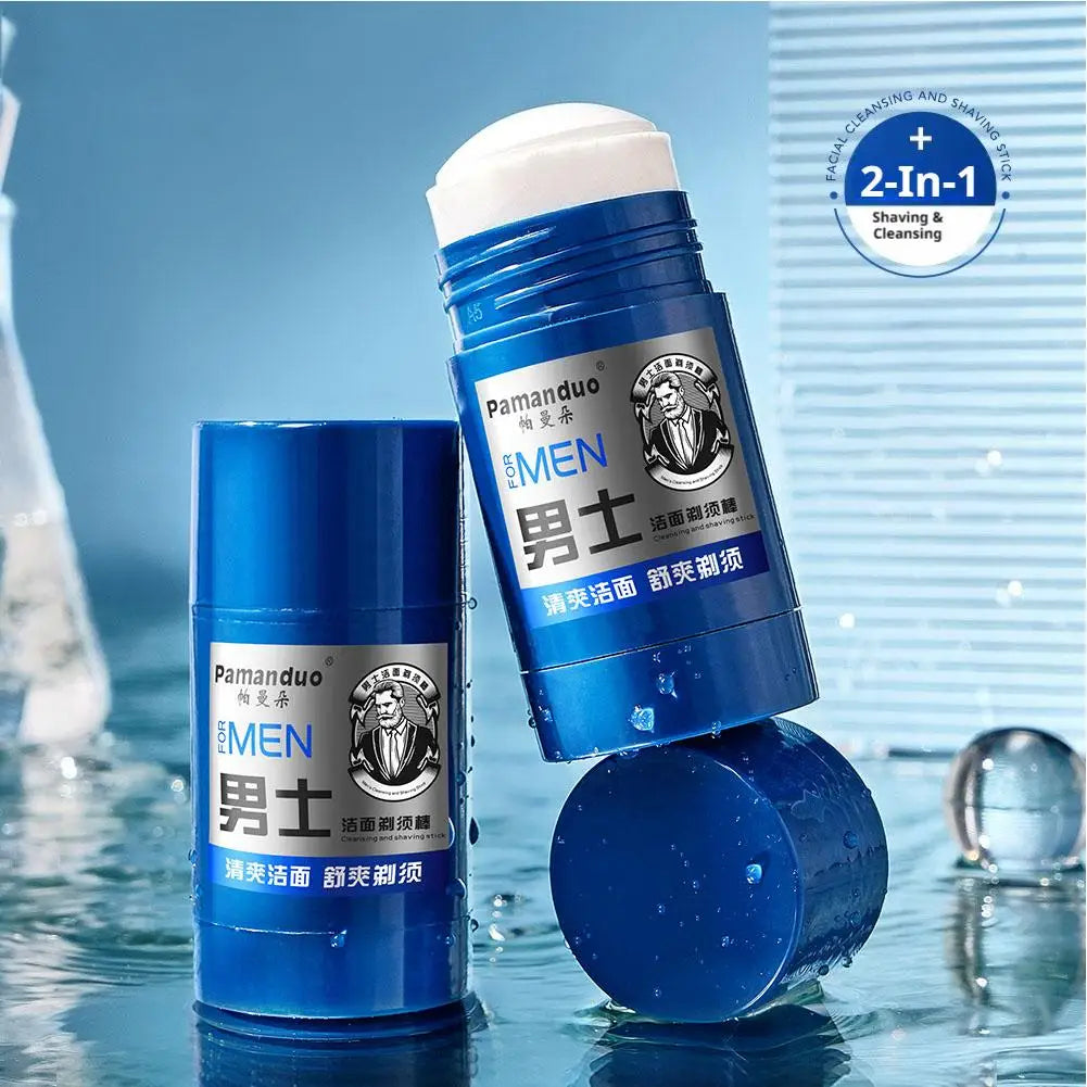 Men's Shaving Cream Softens Beard Gentle Non Irritating Foam Rich Shaving & Cleansing Cream Beard Shave Cream 1/2/3pcs