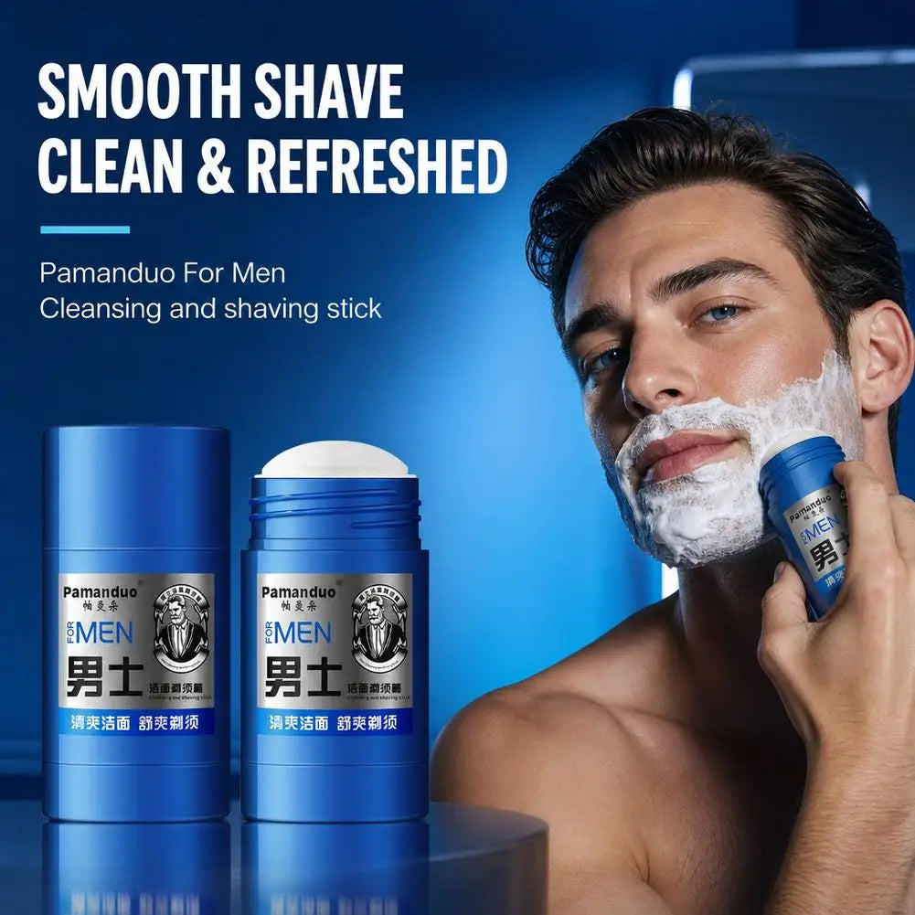 Men's Shaving Cream Softens Beard Gentle Non Irritating Foam Rich Shaving & Cleansing Cream Beard Shave Cream 1/2/3pcs