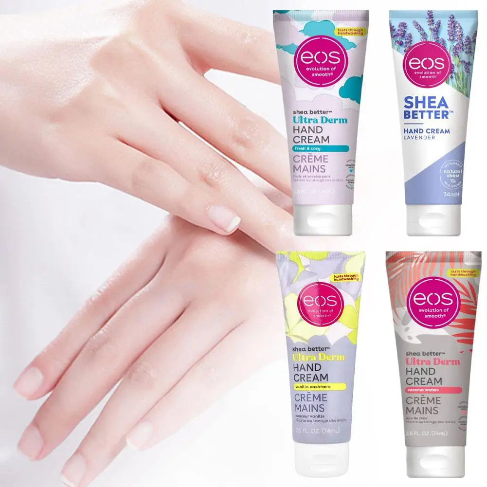 EOS Shea Better 74ml Ultra Derm Moisturizing Hand Cream Shea Butter Enriched Dry Cracked Skin Quick Absorb Non Greasy Hands Care