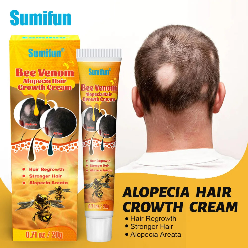 Hair Growth Cream Serum Fast Regrowth Essential Capsule Anti Hair Loss Baldness Reduce Damaged Scalp Treatment For Women Men
