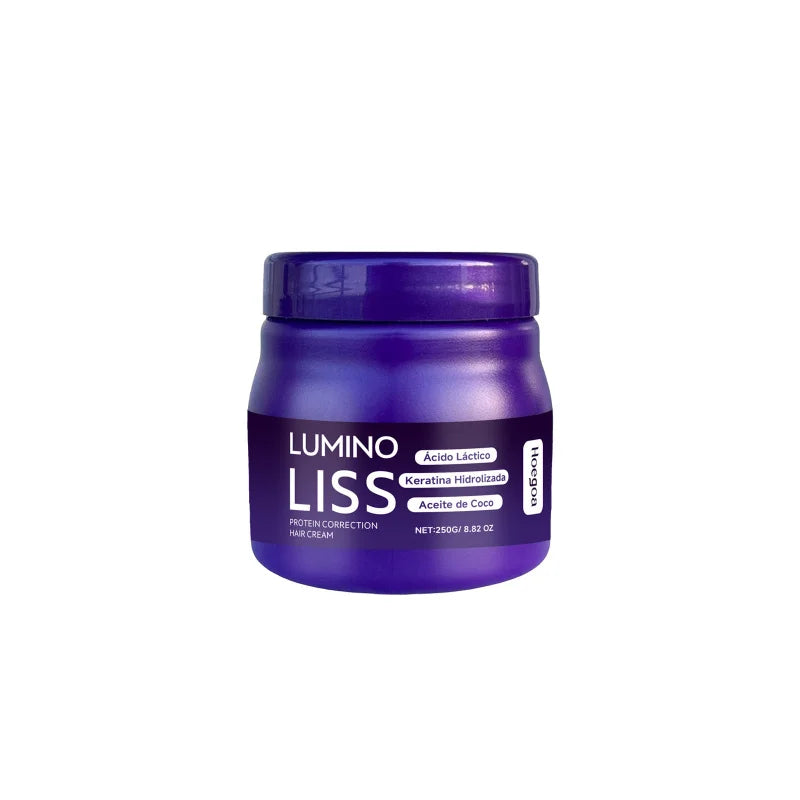 Protein Hair Straightening Cream - Nourishing Formula For Smooth Silky Hair, Reduces Frizz & Improves Manageability