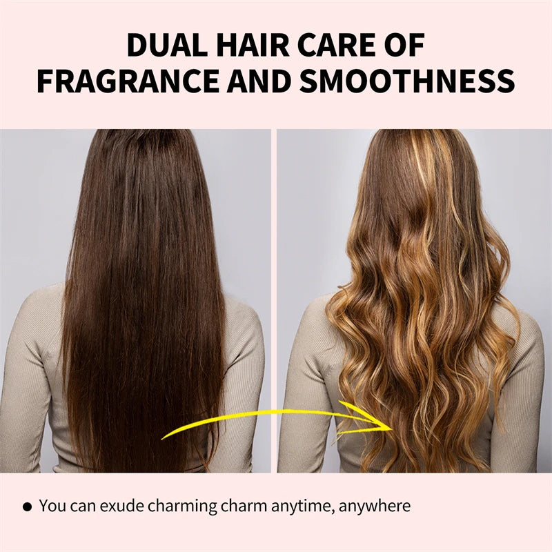 80 ml Haarparfüm, langanhaltender natürlicher Duft, Haarspray-Flüssigkeit mit Pflanzenextrakten, feuchtigkeitsspendende Haarpflege, Haar-Spray für Männer und Frauen