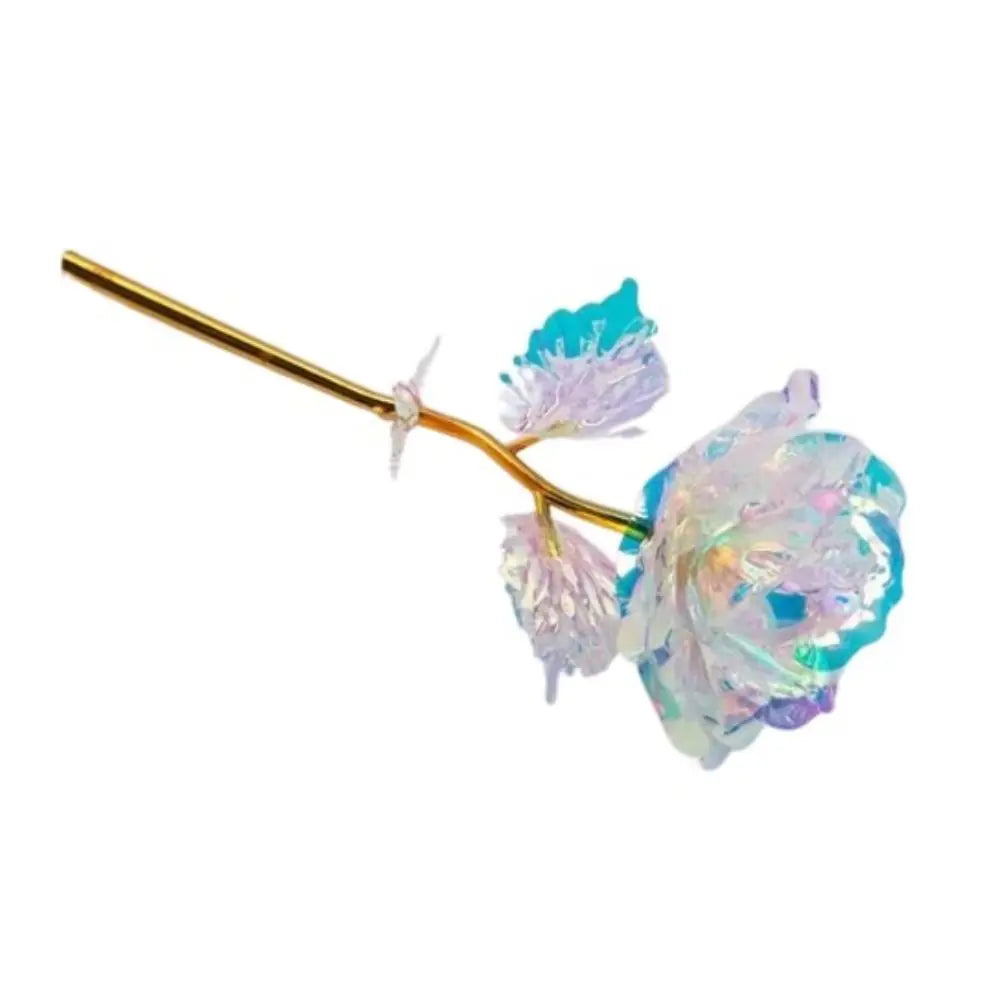 Sichere Goldfolien-Rosenblüte Goldfolien-Rosenblüte Künstliche Rosenblüte Simulations-Goldfolien-Rosenanhänger Heimdekoration