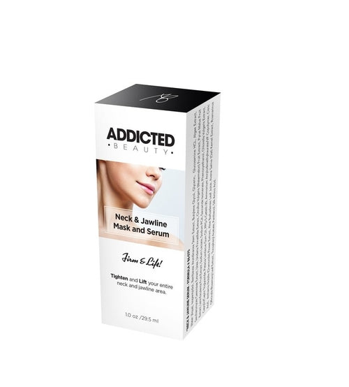 Addicted Beauty Hals- und Kieferpartie-Maske & Serum
