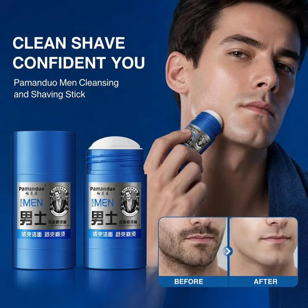 Men's Shaving Cream Softens Beard Gentle Non Irritating Foam Rich Shaving & Cleansing Cream Beard Shave Cream 1/2/3pcs