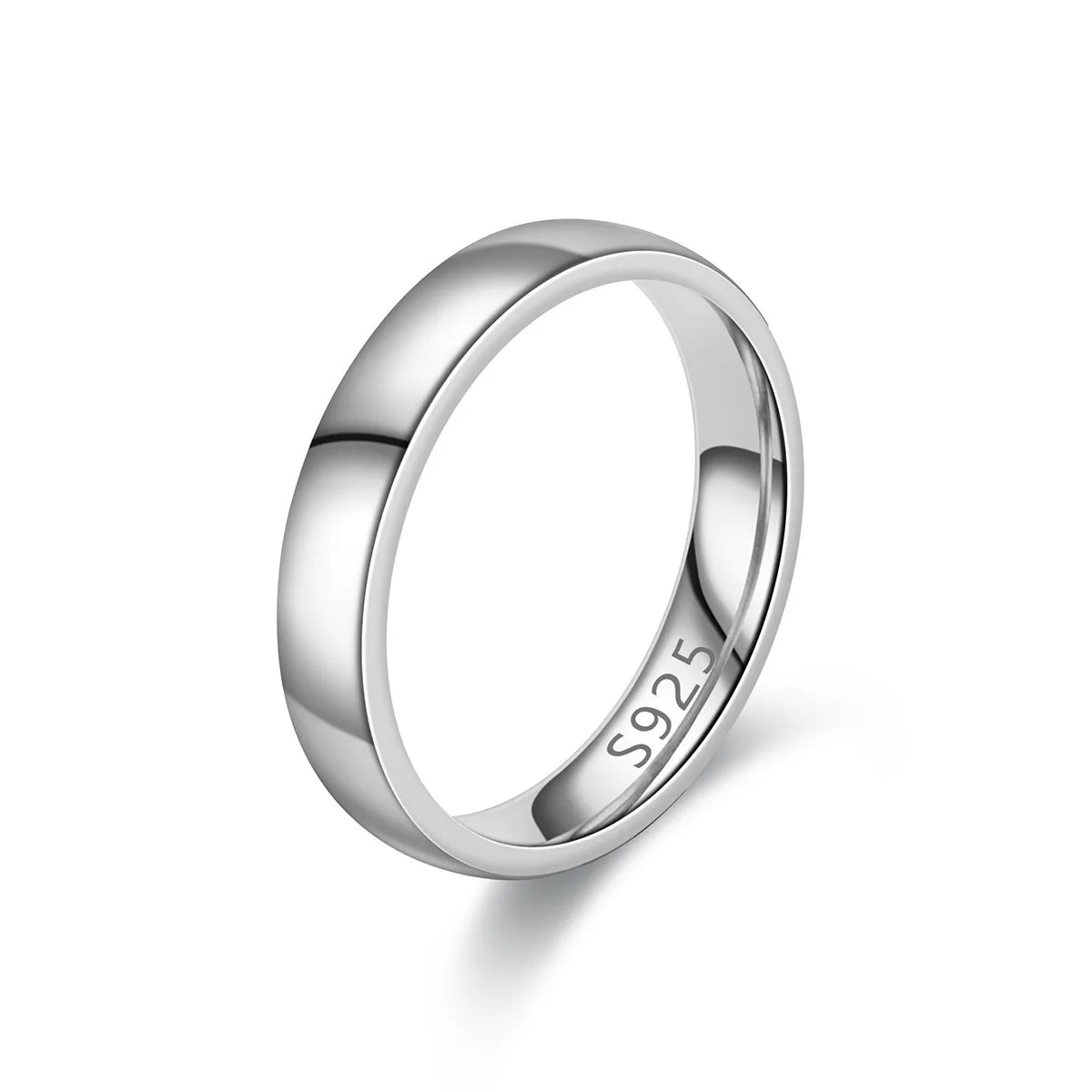 Goldfarbener Ring, modisch, schlicht, Damenring, Partnerring, Ehering, Verlobungsring, Schmuckgeschenk