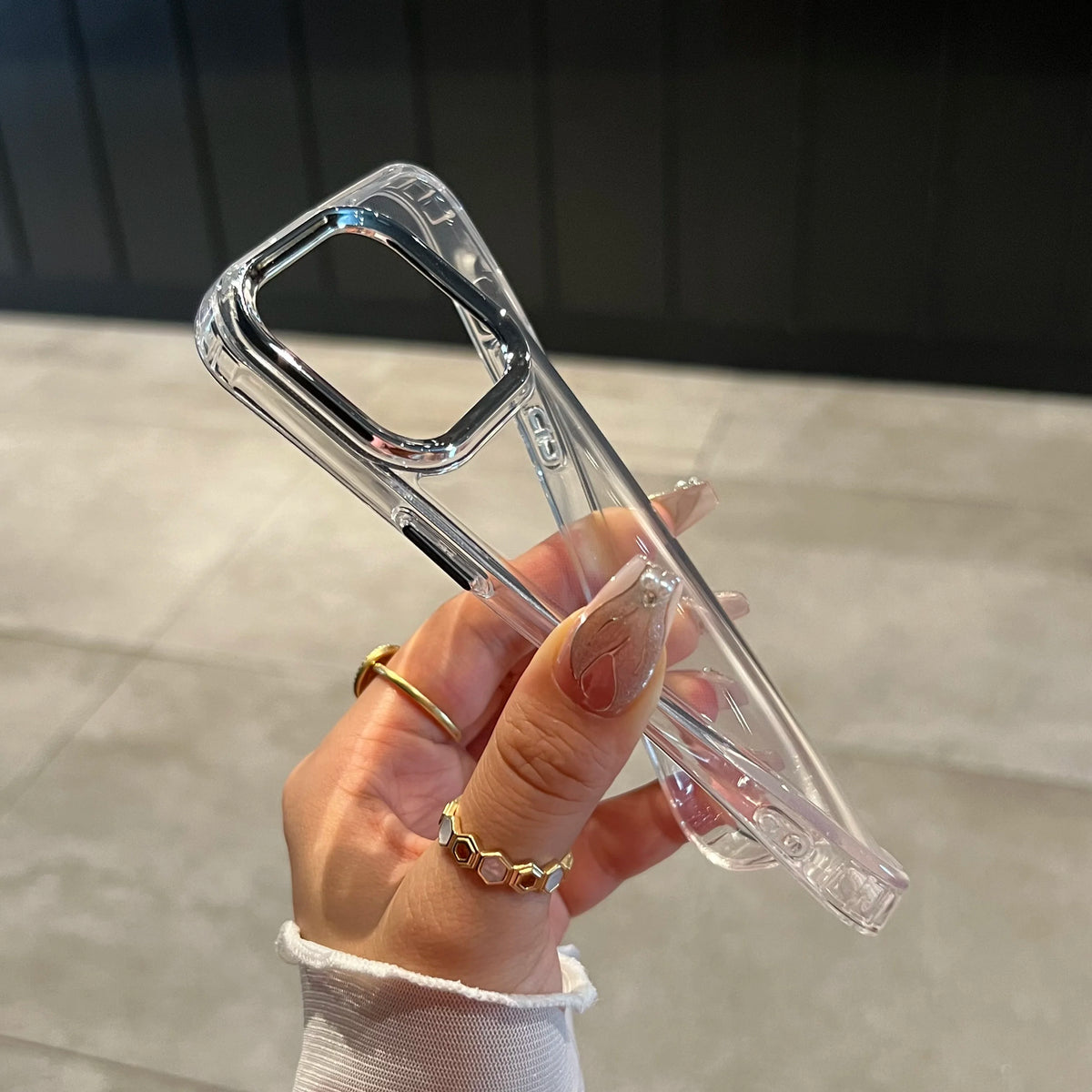 Luxury Clear Silicone Phone Case For iPhone 18 17 Pro Max 11 13 16 15 14 12 Air Shockproof Transparent Bumper Back Cover