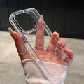 Luxury Clear Silicone Phone Case For iPhone 18 17 Pro Max 11 13 16 15 14 12 Air Shockproof Transparent Bumper Back Cover