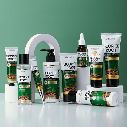 Serie de cuidado de la piel Licorice Root™: kit de cuidado corporal de 10 piezas